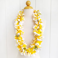 Hawaiian Hula Supplies Flower Lei [Plumeria]
