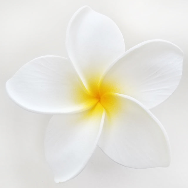 Hawaiian Hula Supplies Flower Hair Clip [Plumeria J]