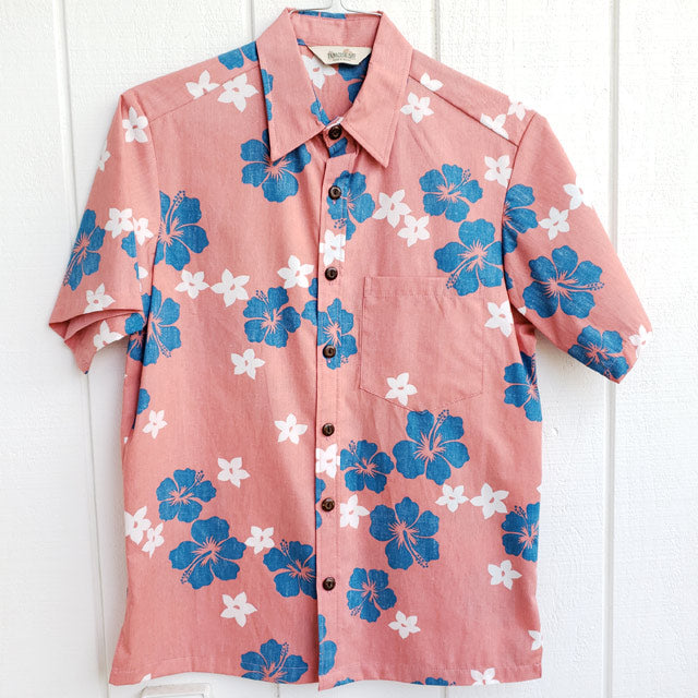 Hawaiian Men's Aloha Shirt Cotton [Hibiscus]
