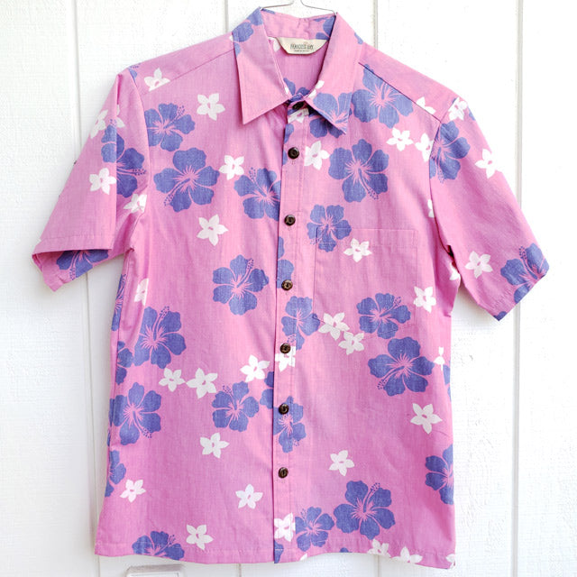 Hawaiian Men's Aloha Shirt Cotton [Hibiscus]