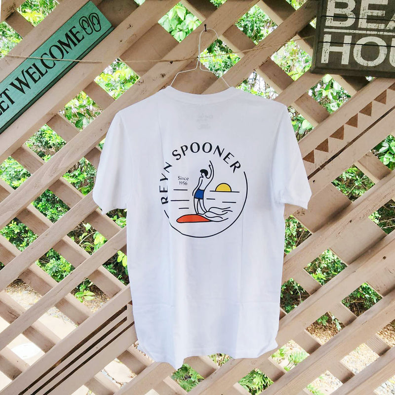 Hawaiian REYN SPOONER Men's T-shirt Cotton [Smooth Surfin]