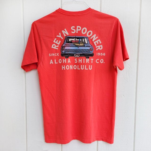 Hawaiian REYN SPOONER Men's T-shirt Cotton [Sunset Beach 67']