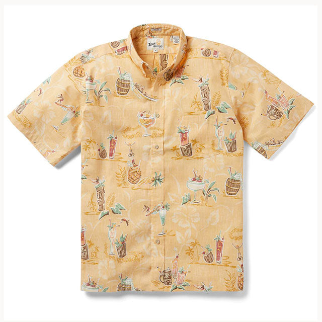 Hawaiian Men's Aloha Shirt Poly Cotton [Weekend & Watersports]