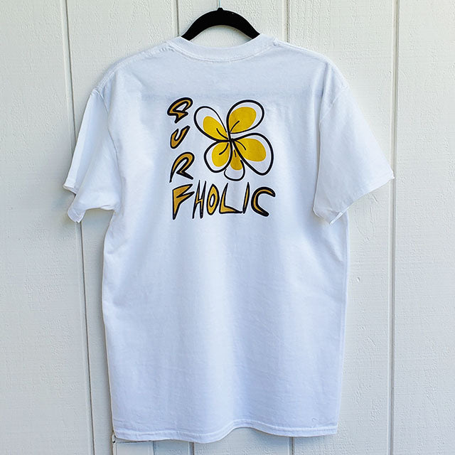 Hawaiian Men's T-shirt Cotton [Plumeria]