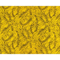 Hawaiian polycotton fabric TX-14-15 [Hibiscus &amp; plumeria array]