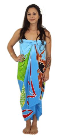 ハワイアン フラ用品 タヒチアン用品 パレオ【マーメイド/Kananaka