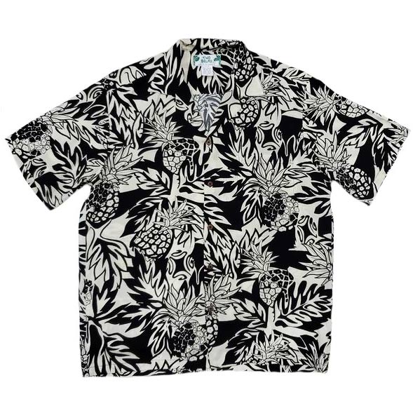 Hawaiian Men's Aloha Shirt Rayon [Wild Pineapple]