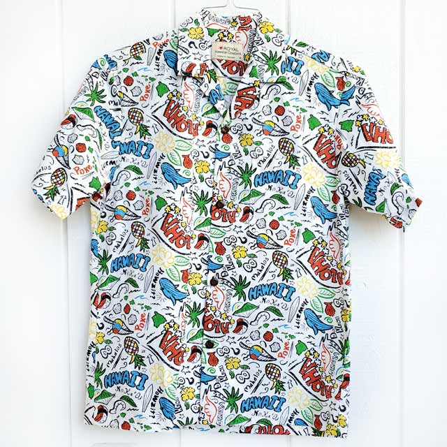 Hawaiian Men's Aloha Shirt Cotton [Aloha Character]