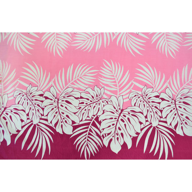 *Clearance Sale for Damaged Fabrics Hawaiian Polycotton Fabric  [Munster Fern]