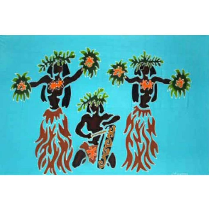 Hawaiian Hula Supplies Pareo [Tahitian Dance]