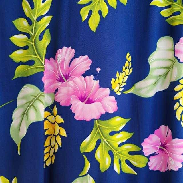 Hawaiian rayon fabric monstera [Monstera]