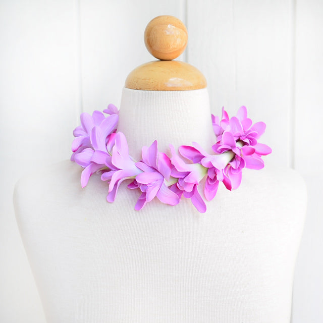 Hawaiian Hula Supplies Flower Headband [Island Tube Rose w/Flower]